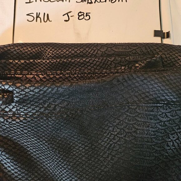 Marc New York/black reptile skirt size XL - Picture 9 of 9